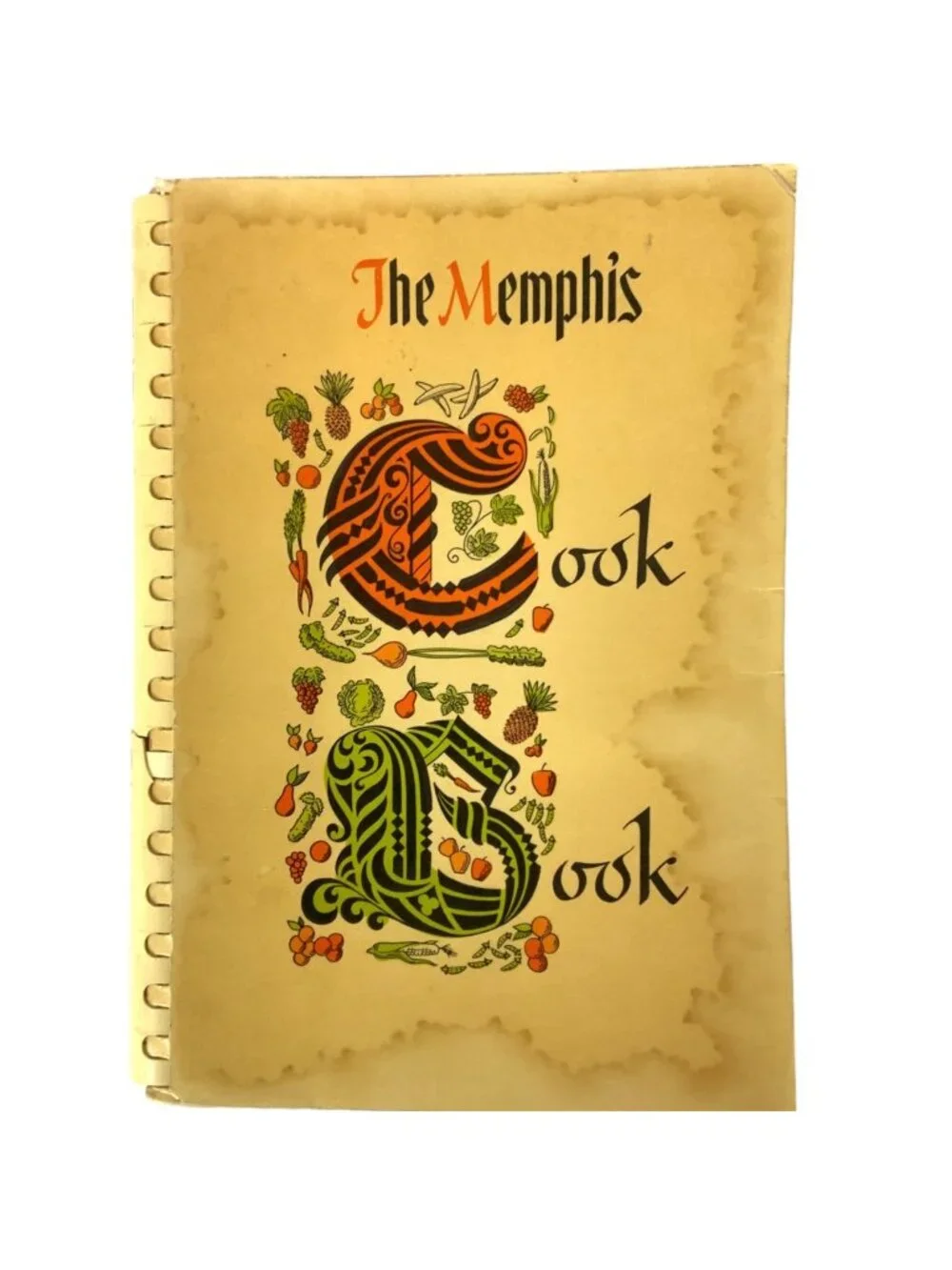 Vintage The Memphis Cook Book 13th Ed 1969 Junior League Tennessee Spiral Bound